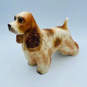 Vintage Stafford Cocker Spaniel Standing Dog Statue Figurine Made in Japan 171